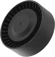 X AUTOHAUX Drive Belt Idler Pulley for Ssangyong Kyron 2005-2014 Serpentine Tensioner Pulley Idler No.6642000010 Plastic Black 1 Pcs