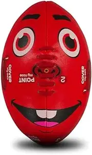 Sherrin Face Footys All Surface Football, Red, Size 2