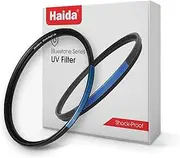 Haida Bluestone Shock-Proof Multi-Coated UV Filter Tempered Optical Glass Wide Angle Ultraviolet Clear Protective Waterproof Scratch Resistant Filter (58mm)