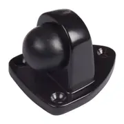 Scope Door Stop Aluminium Floor Fix - Available in Matt Black and Satin Chrome