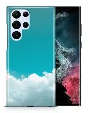 CASE COVER FOR SAMSUNG GALAXY|AQUA CLOUDY SKIES