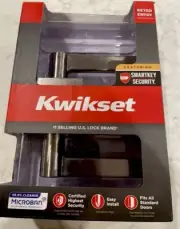 Kwikset SmartKey Advantage Signature Series Re-Key Tech NEW Satin Nickel #48945