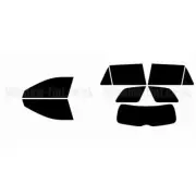 For Mazda 6 Estate 2004-08 Full Pre Cut Window Tint Kit Front & Rear Car Film