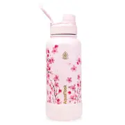 AquaFlask Sakura 2 946 mL (32oz) Water Bottle - Pink , Keeps Drinks Cold for 24 [AF-Y94]