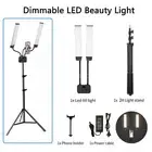 45W Dimmable LED Beauty Light Stand Makeup Live Eyelash Extensions Tattoo Studio