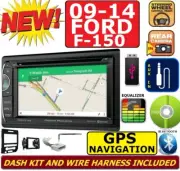 2009-14 F150 GPS NAVIGATION SYSTEM BLUETOOTH USB CD/DVD CAR RADIO STEREO PKG (for: Ford)
