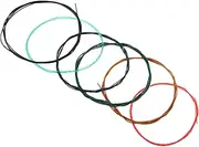 LIFKOME 6 Pack Acoustic Guitar Strings Smooth Coated Guitar Strings Set for Classical Guitar Performance