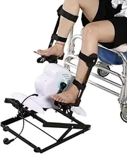 Pedal Trainer Bike, Electric Exerciser for Seniors Physiotherapy Rehabilitation Equipment Cycle for Arm/Leg Exercise Stationary Peddler Fitness Gym
