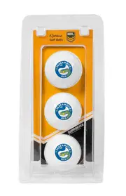 Paramatta Eels NRL Golf Ball 3 Pack