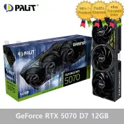 PALIT GeForce RTX 5070 GAMINGPRO D7 12GB Gaming Graphics Card