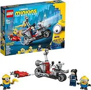 [LEGO] Minions Unstoppable Bike Chase (75549) Minions Toy Building Kit, with Bob, Stuart and Gru Minion Figures, Makes a Great Birthday Present for Minions Fans (136 Pieces)