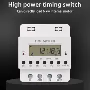 Digital Timer Switch Relay KG316T AC220V 60A-100A Electronic Programmable Timer