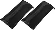 CONGARTENO 1 Pair Skateboard Backpack Skateboard Pouch Drawstring Skate Bag Roller Skate Backpack Inflatable Paddle Board Bag Pp Black