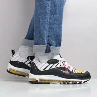 NIKE AIR MAX 98  經典復古 全氣墊 黑白 彩虹 鋼彈 全氣墊 復古 640744-016