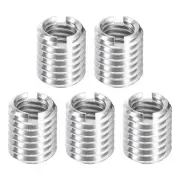 5Pcs Threaded Inserts, M6-1x10 & M8-1.25x10 Thread Repair Insert
