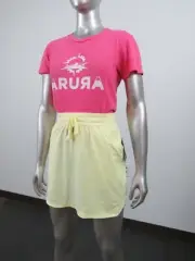 NWT Womens Columbia PFG Reel Relaxed Omni Wick UPF 50 Short Skirt - Sunnyside