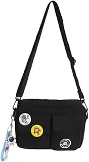 [Ｓｉｍｈｏａ] Mens Shoulder Bag Adjustable Shoulder Strap Crossbody Bag for Sports Camping