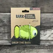 BARK Drop The Bass Rip & Reveal Fetch Tough Treat Dispensing Dog Chew Toy