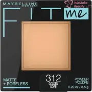 Maybelline Fit Me Matte + Poreless Powder 312 Golden 0.29oz / 8.5g New