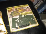 Sealed on card Russian T.34 Tank by Airfix in 1/72 scale from 1973