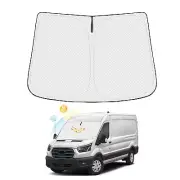 Windshield Sun Shade for 2022-2024 2025 Ford E-Transit Accessories Thicken 6-...