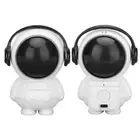 Fan Spaceman Shaped 2 Speeds USB Rechargeable Mini Neck Fan For Adults Kids Ind