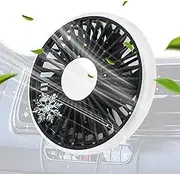 USB Fan for Car,Cooling Clip Fan Booster for Car Vent | Automobile Interior Accessories, Powerful Cooling Device Air Cooler for RV Truck