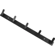 Clothes Hook Mount Coat Hook Rack Metal Hook Rail for Hat Keys Towel Robes