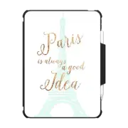 iPad Pro 11-inch (M4) Impact Folio Case I LOVE PARIS Faux glitter