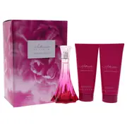 Christian Siriano Silhouette In Bloom For Women 3 Pc Gift Set 3.4oz EDP Spray, 6.7oz Perfumed Body Lotion, 6.7oz Perfumed Shower Gel