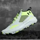 Under Armour Lockdown 5 UnisexAthletic Sneaker Neon White Size -M9.5 -W11 New