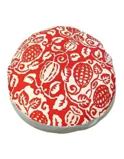 [SOGA] Premium Polyester Cotton Cushion 45cm in Red