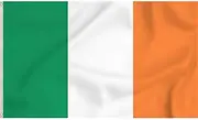 Storm&Lighthouse Ireland Flag Irish Flags 5ft x 3ft with Eyelets Éire St Patricks Day Accessories