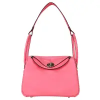 在飛比找Yahoo奇摩購物中心優惠-HERMES Lindy 26CM Evercolor La