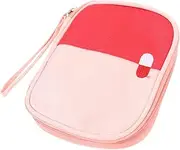 Portable Medicine Bag Storage Bag Medicine Travel Bag Household Medicine Pouch Portable Organizer Household First Aid Pouch Outdoor Medicine Bag Portable Bag Travel Supplies Small