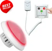 Wireless Caregiver Pager Alert System SOS Call Button for Patient Elderly Disabl