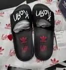 Adidas x Korn Adilette Slides | Mens 8 / Womens 9 | Stickers Guitar Pick & Box!