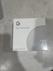 Google Nest Programmable Smart Wi-Fi Pro Thermostat White GA02180-US New