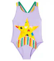 [Stella McCartney Kids] Stella McCartney Kids Printed swimsuit Y 3 purple