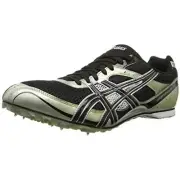 ASICS Men's Hyper MD Track And Field Shoe,Black/Onyx/Silver,7.5 M