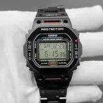 酷炫金屬錶帶錶殼套裝 適用卡西歐手錶男生 CASIO G SHOCK DW5600 5610 男表表帶