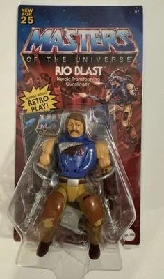 Masters of the Universe Rio Blast Heroic Transforming Gunslinger Action Figure