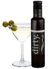 Calivirgin Dirty Martini Mix - Uses Certified Organic Olive Brine - All-Natural