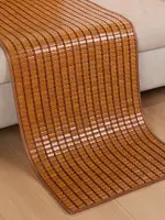夏季沙發墊坐墊涼席麻將套沙發防滑夏天款通用竹席涼墊子座墊定做