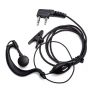 Walkie Talkie Headset 2 Pin K-Plug Wired Two Way Ham Radio Earpiece for 7283