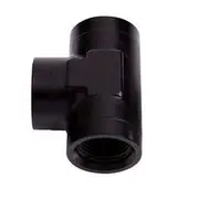 Aeroflow Female Tee ORB -16AN, AF938-16BLK