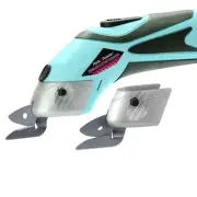 Heavy Duty Cordless Electric Scissors Set for Crafting & Sewing - Aqua Splash