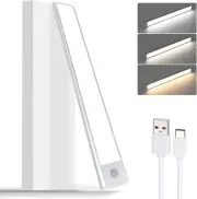 Under Cabinet Lights, 74 LED Motion Sensor Light USB Rechargeable Battery