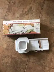 Carefree Kitchen Multi Mandolin Slicer Shredder NEW X70024