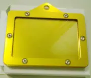 Rego Holder GOLD ANODISED PREMIUM- Metal with style Square RGHGO